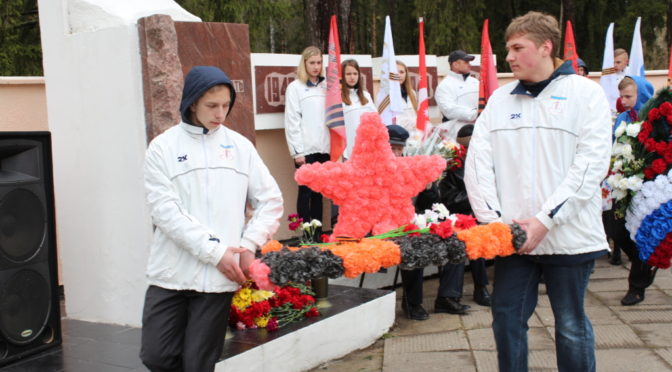 День Победы в поселке Литвиново