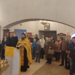 В храме Рождества Христова состоялся молебен для учащихся Воскресной школы